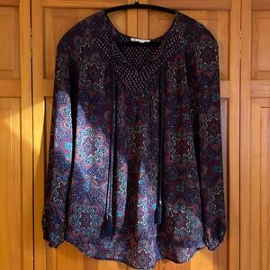 Flowy Long Sleeved Boho Top